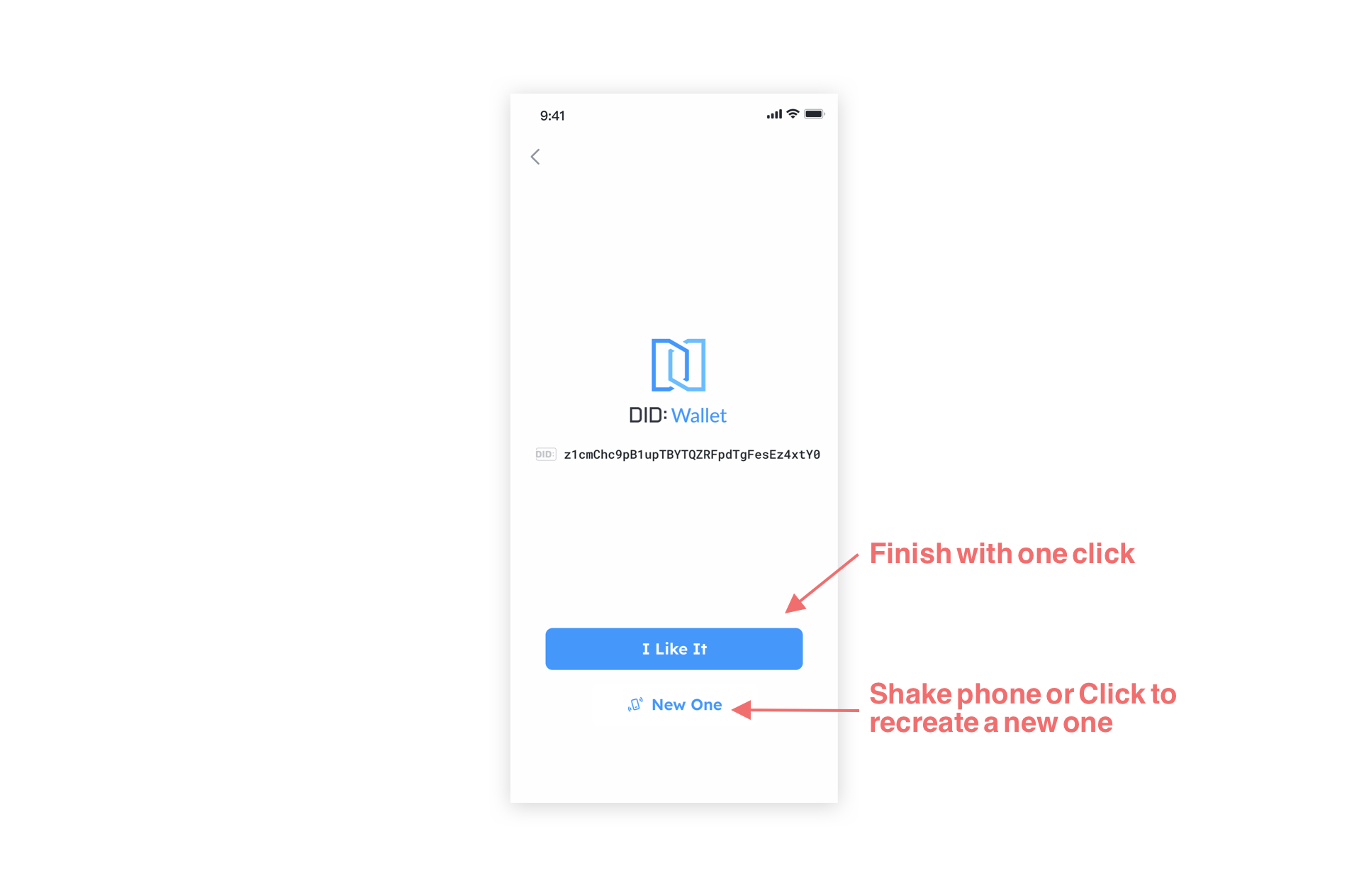 Create Wallet